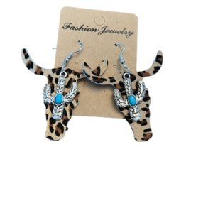 Western Fashion Steer  earrings
